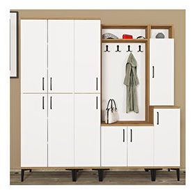 Kalender Dekor Rose-1-1-2-3-4-RS02 Portmanto Vestiyer Ayakkabılık