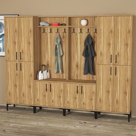 Kalender Dekor Rose-1-1-4-4-RS04 Portmanto Vestiyer Ayakkabılık