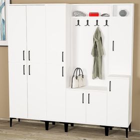 Kalender Dekor Rose-1-2-3-4-RS01 Portmanto Vestiyer Ayakkabılık