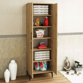Kalender Dekor Rose-4 RS04 Meşe Çok Amaçlı Banyo Dolabı