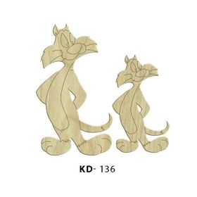 KaleStyle KD136 Lazer Kesim Ahşap Obje