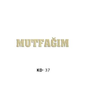 KaleStyle KD37 Lazer Kesim Ahşap Obje
