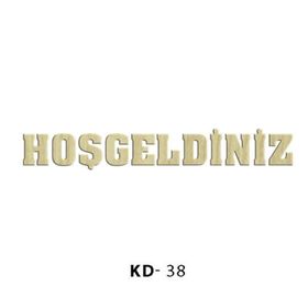 KaleStyle KD38 Lazer Kesim Ahşap Obje