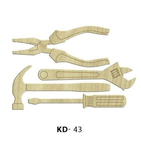 KaleStyle KD43 Lazer Kesim Ahşap Obje