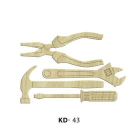 KaleStyle KD43 Lazer Kesim Ahşap Obje