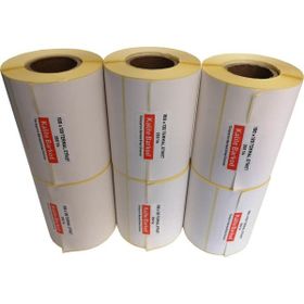 Kalite Barkod 120x100 6 Rulo 1500 Adet Termal Barkod Etiketi