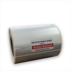 Kalite Barkod 75x100 1 Rulo 350 Adet Termal Barkod Etiketi