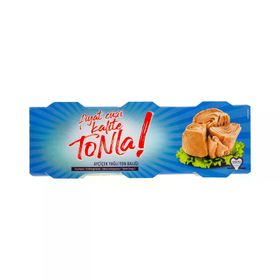 Kalite Tonla 75 gr Ayçiçek Yağlı Ton Balığı (3 adet)