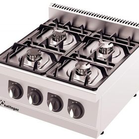 Kalitegaz C6060G Rinnova 60x60x29 cm 4 Brülörlü Gazlı Set Üstü Ocak