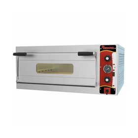 Kalitegaz E4331AB Rinnova 4x33 cm Pizza Kapasiteli Tek Katlı Manuel 68x68 cm Elektrikli Pizza Fırını