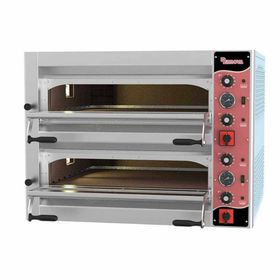 Kalitegaz E4352AS Rinnova 8x35 cm Pizza Kapasiteli Çift Katlı Manuel 72x72 cm Elektrikli Pizza Fırını