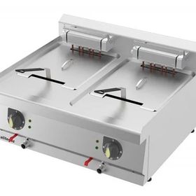 Kalitegaz F8070E Rinnova 13+13 Litre 80x70x29 cm Set Üstü Elektrikli Fritöz