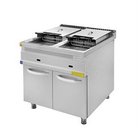 Kalitegaz FCS8070G Rinnova 23+23 Litre Ce Belgeli 80x70x90 cm Alt Dolaplı Gazlı Fritöz