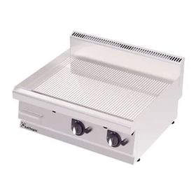 Kalitegaz GG1070EC Oluklu Krom Kaplı 100x70x29 cm Elektrikli Pleyt Izgara