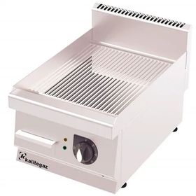 Kalitegaz GG4060EC Rinnova Oluklu Krom Kaplı 40x60x29 cm Elektrikli Pleyt Izgara