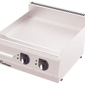 Kalitegaz GG6060E Rinnova Oluklu 60x60x29 cm Elektrikli Pleyt Izgara