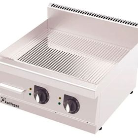 Kalitegaz GG6060EC Rinnova Oluklu Krom Kaplı 60x60x29 cm Elektrikli Pleyt Izgara