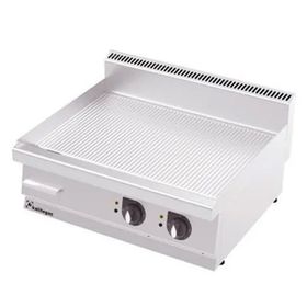 Kalitegaz GG8070E Rinnova Oluklu 80x70x29 cm Elektrikli Pleyt Izgara