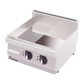 Kalitegaz GS9060G Rinnova Yarı Oluklu Yarı Düz Yüzey 90x60x29 cm Ce Belgeli Gazlı Pleyt Izgara