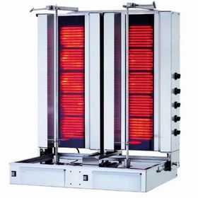 Kalitegaz KLG172T 5+5 Gözlü Elektrikli Alttan Motorlu İkiz Model Döner Ocağı