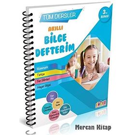 Kaliteli Eğitim Yayınları 3. Sınıf Tüm Dersler Akıllı Bilge Defterim