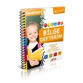 Kaliteli Eğitim Yayınları 4. Sınıf Tüm Dersler Akıllı Bilge Defterim