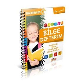 Kaliteli Eğitim Yayınları 4. Sınıf Tüm Dersler Akıllı Bilge Defterim