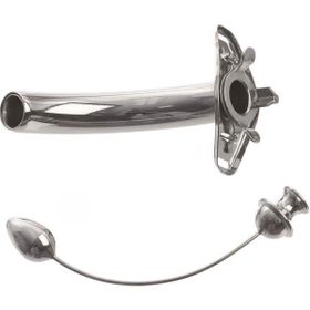 Kaliteli Medikal Sesan 9/13 mm Gümüş Trakeostomi Kanülü