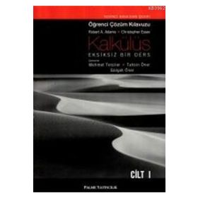 KALKÜLÜS 1 ÖĞRENCİ ÇÖZÜM KİTABI - ROBERT A. ADAMS