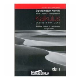 KALKÜLÜS 1 ÖĞRENCİ ÇÖZÜM KİTABI - ROBERT A. ADAMS
