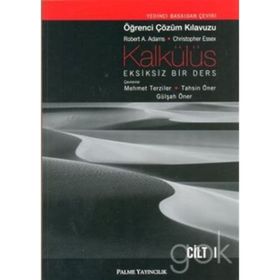 KALKÜLÜS 1 ÖĞRENCİ ÇÖZÜM KİTABI - ROBERT A. ADAMS