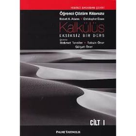 KALKÜLÜS 1 ÖĞRENCİ ÇÖZÜM KİTABI - ROBERT A. ADAMS