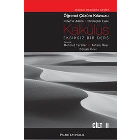 KALKÜLÜS 2 ÖĞRENCİ ÇÖZÜM KİTABI - ROBERT A. ADAMS