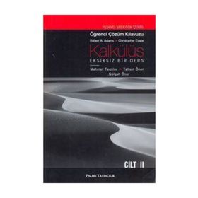 KALKÜLÜS 2 ÖĞRENCİ ÇÖZÜM KİTABI - ROBERT A. ADAMS