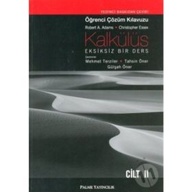 KALKÜLÜS 2 ÖĞRENCİ ÇÖZÜM KİTABI - ROBERT A. ADAMS