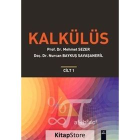 Kalkülüs Cilt 1 - Mehmet Sezer Nurcan Baykuş Savaşaneril