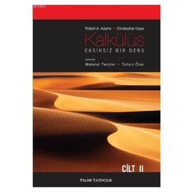 KALKÜLÜS EKSIKSIZ BIR DERS CILT 2 - ROBERT A. ADAMS;CHRISTOPHER ESSEX