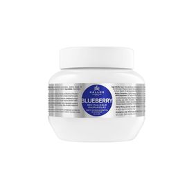 Kallos Cosmetics Blueberry Hair Mask Yabanmersini Özü ve Avakadodu Yağı Içeren Canlandırıcı 275 ml Saç Bakım Maskesi