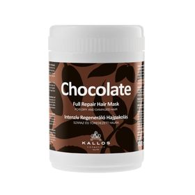 Kallos Cosmetics Chocolate Kuru ve Hasarlı Saçlar Için Kakao Özlü Tam Onarım 1000 ml Saç Bakım Maskesi