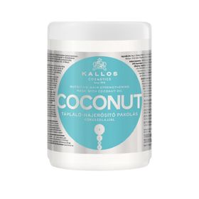 Kallos Cosmetics Coconut Hindistan Cevizi Yağı Içeren Güçlendirici ve Besleyici 1000 ml Saç Bakım Maskesi