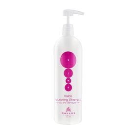 Kallos Cosmetics Kuru ve Yıpranmış Saçlar İçin 1 lt Besleyici Şampuan