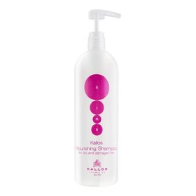 Kallos Cosmetics Kuru ve Yıpranmış Saçlar İçin 1 lt Besleyici Şampuan