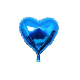 Kalp Mavi 45 cm Folyo Balon