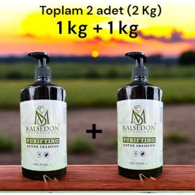 Kalsedon Purifying Arındıcı 2x1 lt Detox Şampuan