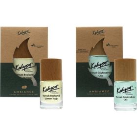 Kalyon 11 ml Bitkisel Tırnak Güçlendirici Cila + 11 ml Tırnak Besleyici Limon Yağı