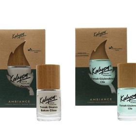 Kalyon 11 ml Bitkisel Tırnak Güçlendirici Cila + 11 ml Tırnak Onarıcı Bakım Cilası