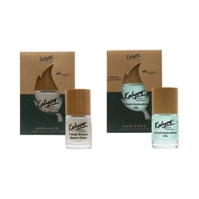 Kalyon 11 ml Bitkisel Tırnak Güçlendirici Cila + 11 ml Tırnak Onarıcı Bakım Cilası