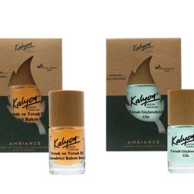 Kalyon 11 ml Bitkisel Tırnak Güçlendirici Cila + 11 ml Tırnak ve Tırnak Eti Güçlendirici Bakım Serumu