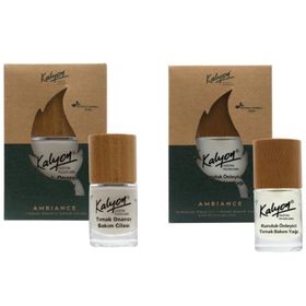 Kalyon 11 ml Bitkisel Tırnak Onarıcı Bakım Cilası + 11 ml Kuruluk Önleyici Tırnak Bakım Yağı Kenevir Tohumu Yağı