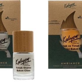 Kalyon 11 ml Bitkisel Tırnak Onarıcı Bakım Cilası + 11 ml Tırnak ve Tırnak Eti Güçlendirici Bakım Serumu